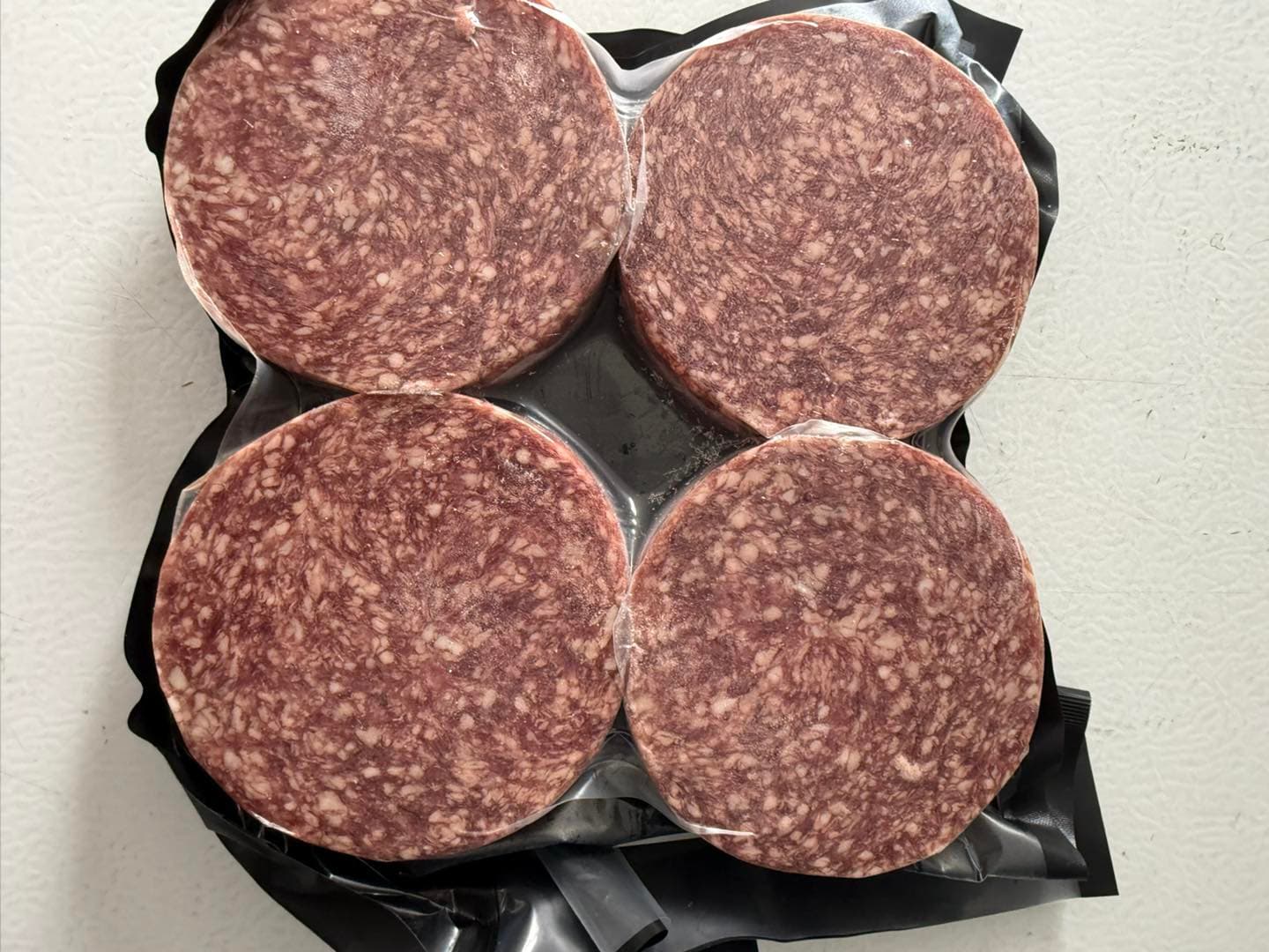 Fanclare Farms beef patties